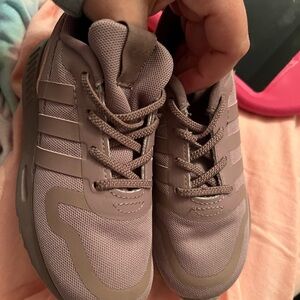 toddler adidas tennis shoes worn once 9c